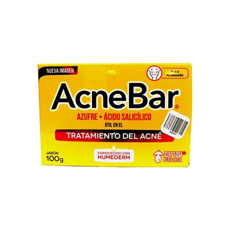 Acnebar 100 Gr Jabón