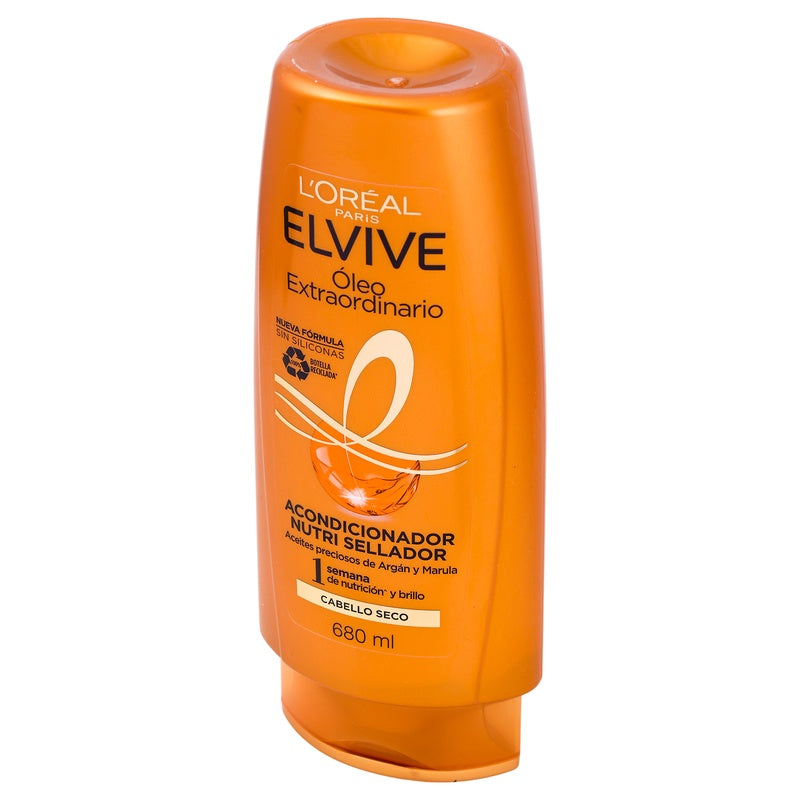 Acondicionador Elvive Oleo Extraordinario Cabello Seco 680 Ml 7509552817607