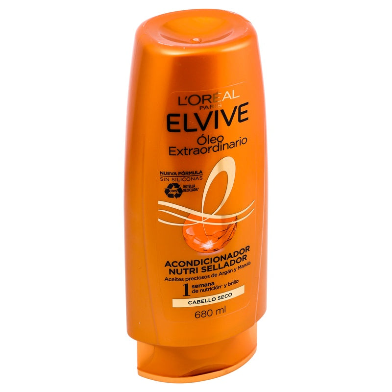 Acondicionador Elvive Oleo Extraordinario Cabello Seco 680 Ml 7509552817607 perfil 2