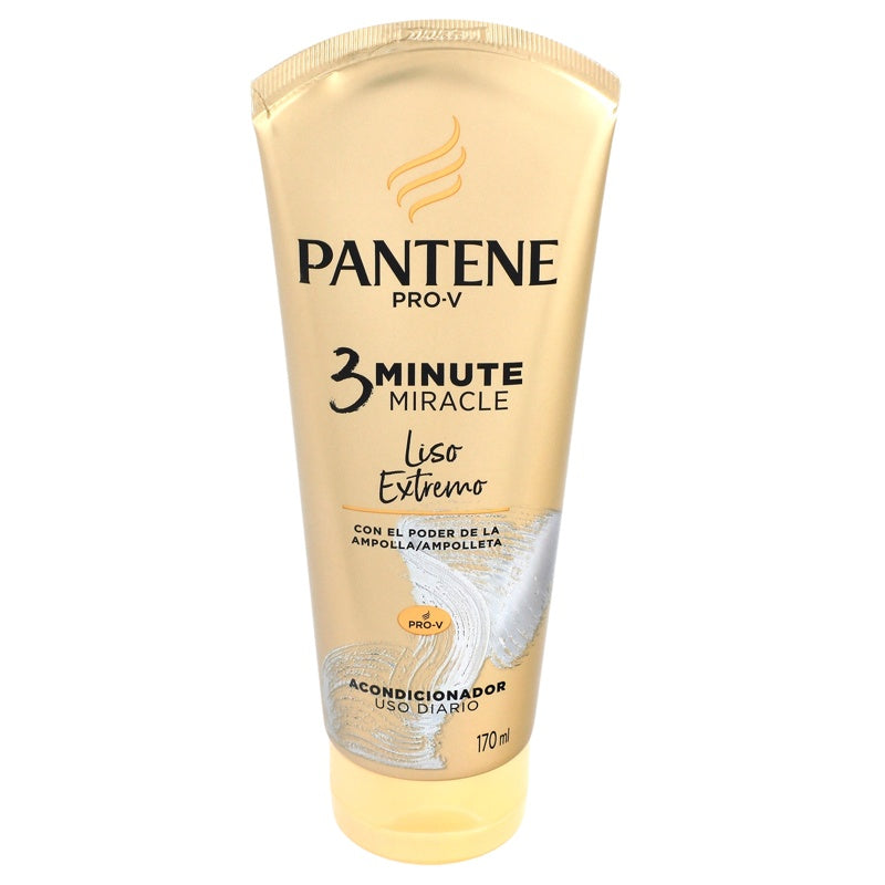 Acondicionador Pantene 3 Minute Liso Ext 170 Ml perfil 3