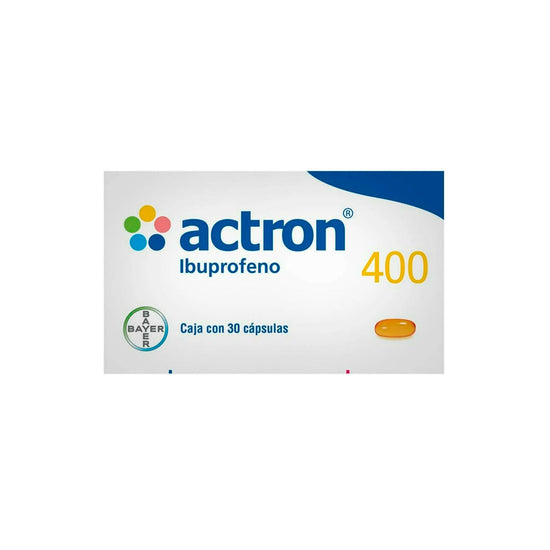 Actron 400 Mg Con 30 Capsulas