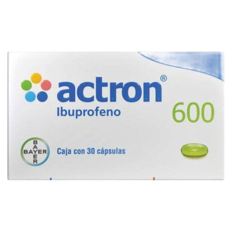 Actron 600 Mg Con 30 Capsulas 7501318652538