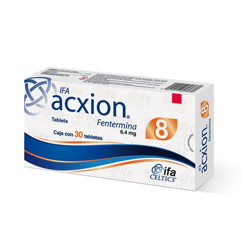 Acxion 8 6.4 Mg Con 30 Tabletas