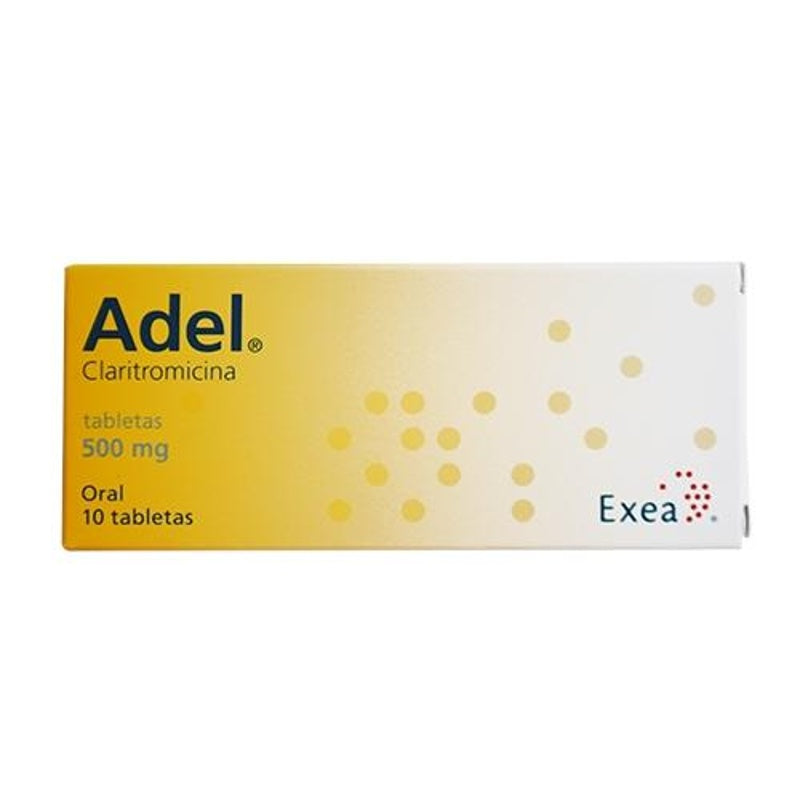 Adel 500 Mg Con 10 Tabletas