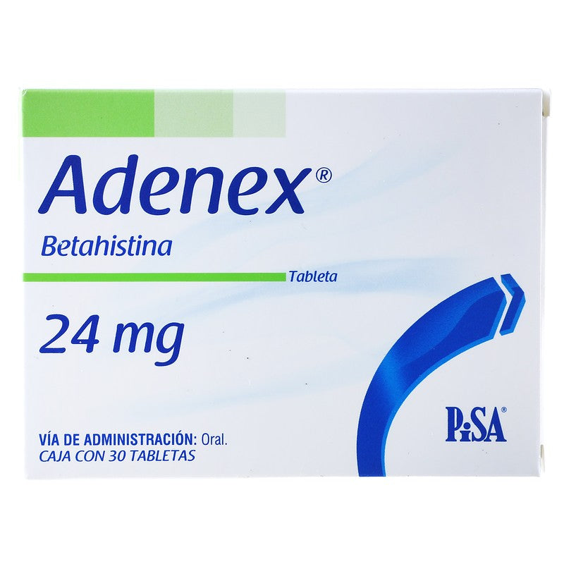 Adenex 24 Mg Con 30 Tabletas 7501125189463