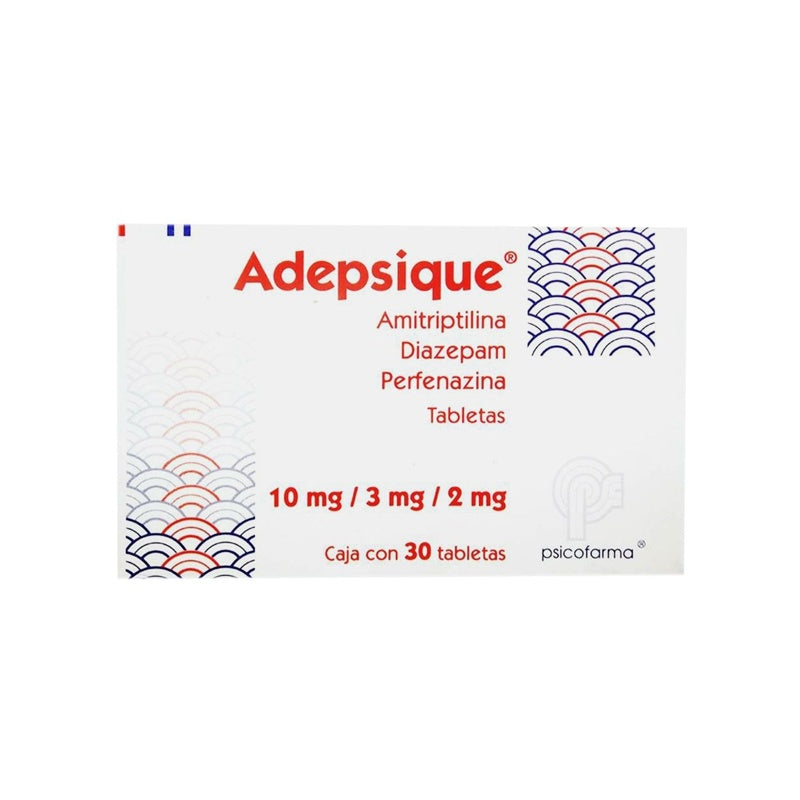 Adepsique 10 / 3 / 2 Mg Con 30 Tabletas