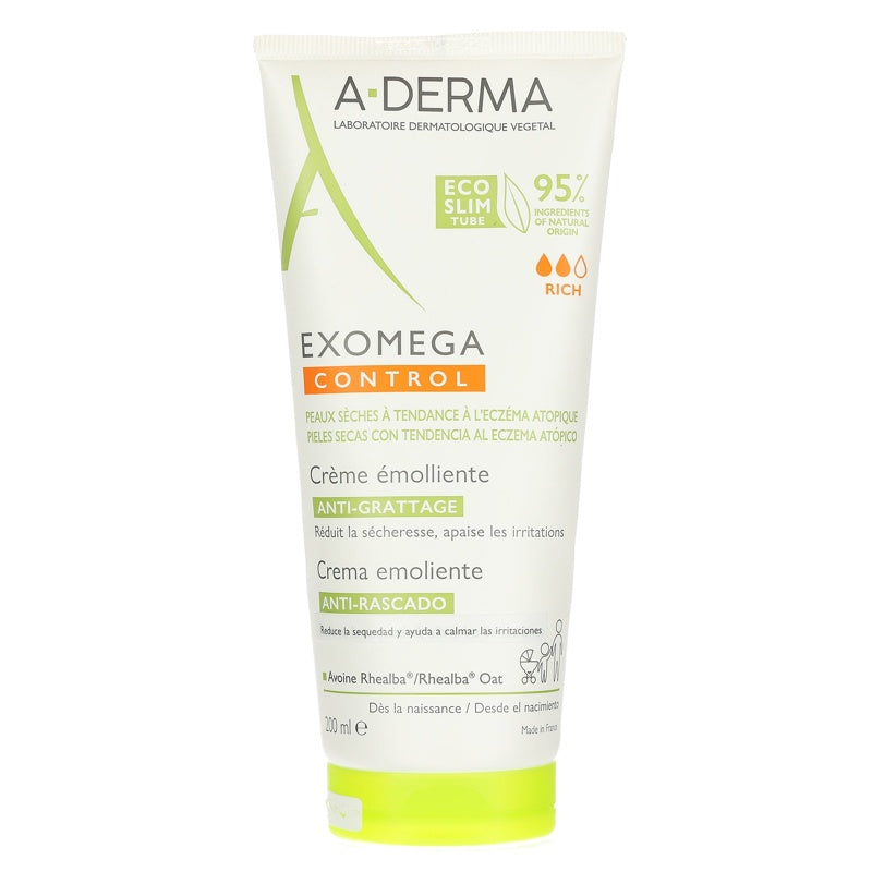 Aderma Exomega Control Eco Diseñada 200 Ml Crema