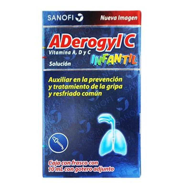 Aderogyl C Infantil 10 Ml Gotas