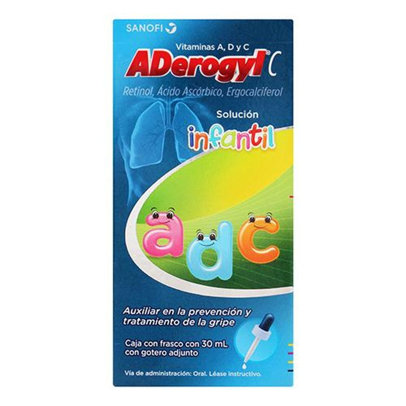 Aderogyl C Infantil 30 Ml Gotas