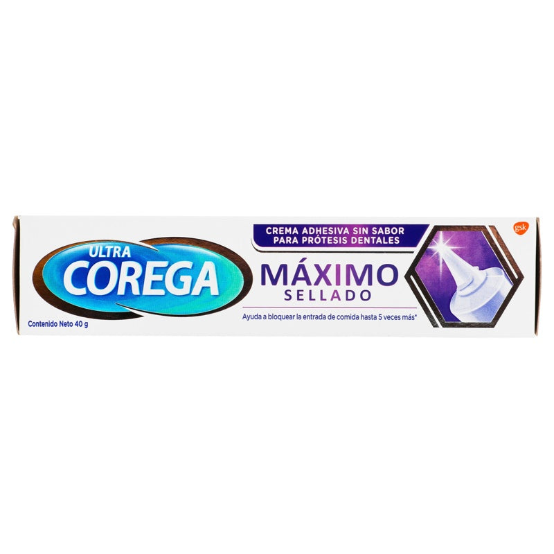 Adhesivo Corega Ultra Max Sella 40 G