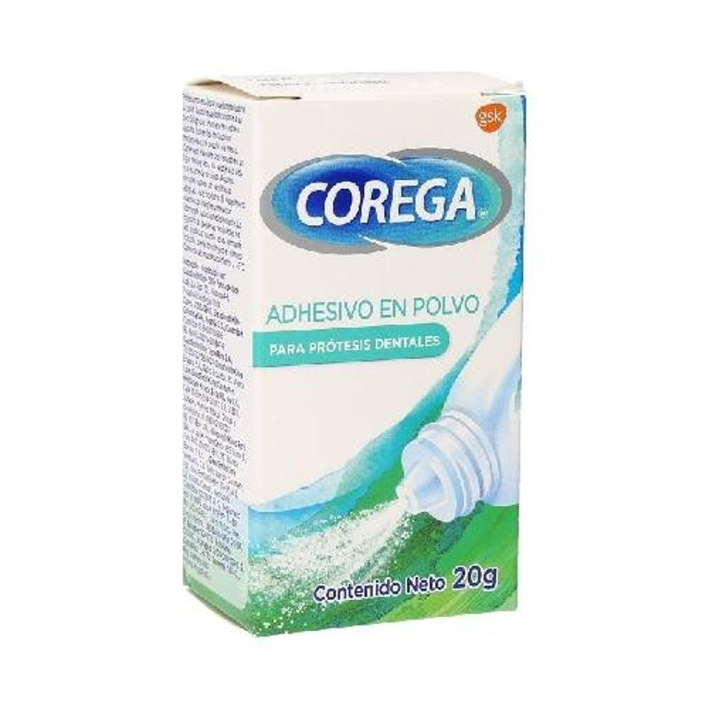 Adhesivo Dental Corega Protesis 20 Gr Polvo