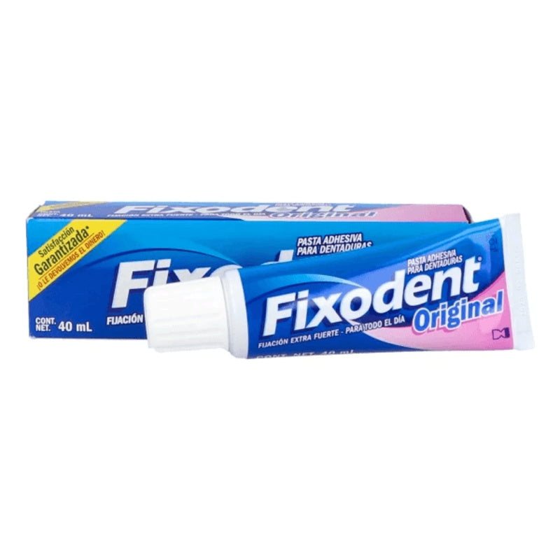 Adhesivo Dental Fixodent Original 40 Ml