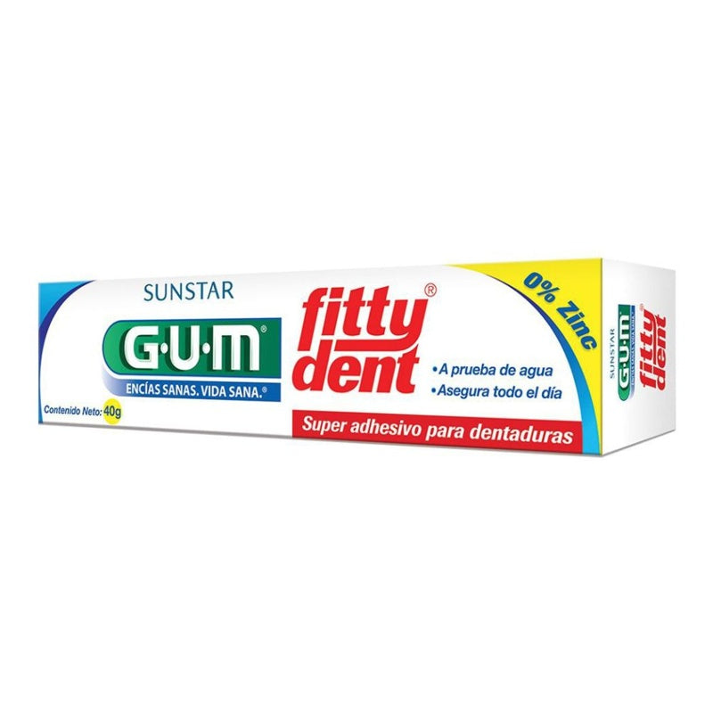Adhesivo Dental Gum Fitty Dental Crema 40 G