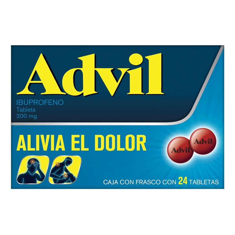 Advil 200 Mg Con 24 Grageas