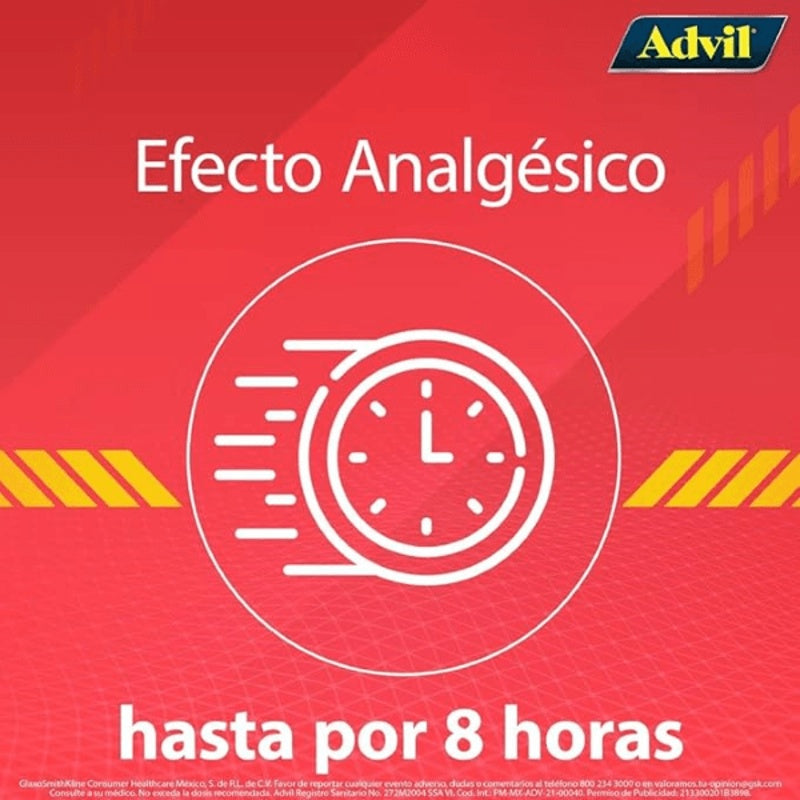 Advil Max 400 Mg Con 10 Capsulas
