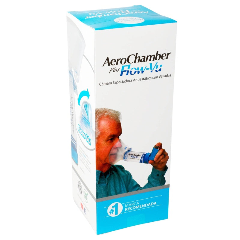 Aerochamber Plus Adulto Flow-Vu 762860013483 perfil 2