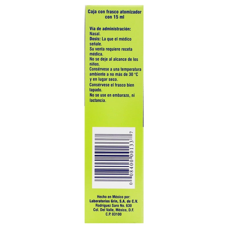 Afazol Nasal Grin 1 Mg  Ml 15 Ml Solución 8400001337 4