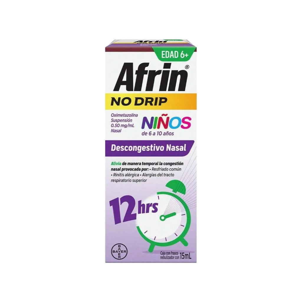 Afrin No Drip Pediátrico 1 Ml Solución 7501008499795