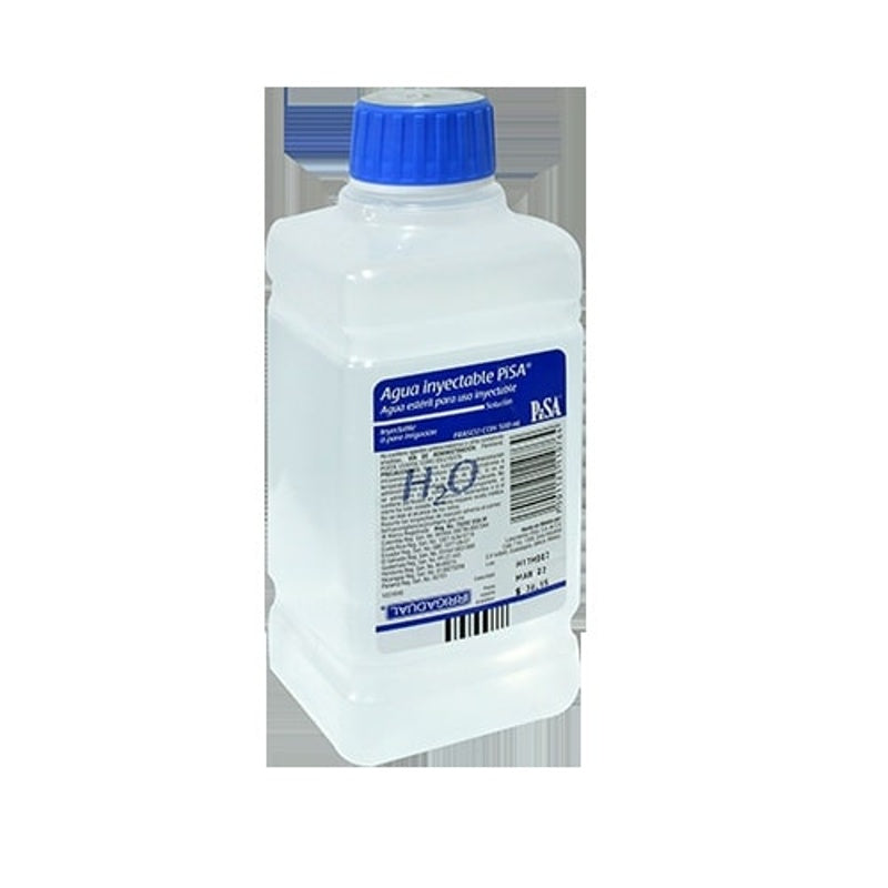 Agua Inyectable Pisa Esterilizada 500 Ml 7501125110764