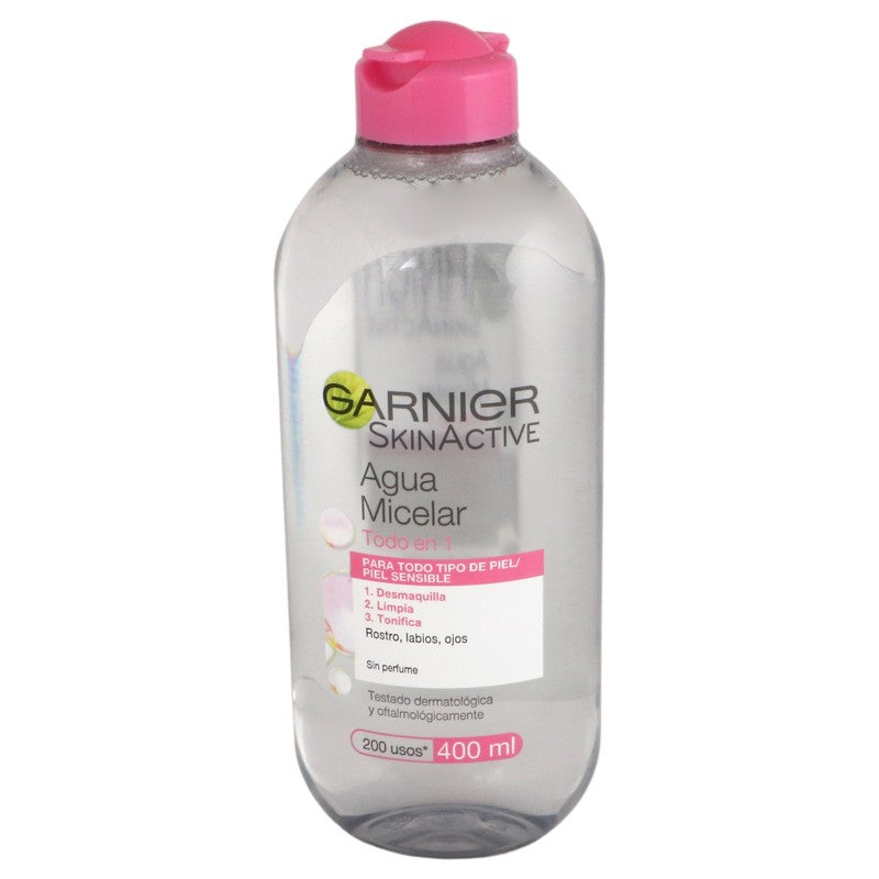 Agua Micelar Garnier Skin Active 400 Ml 555 7509552455557 3