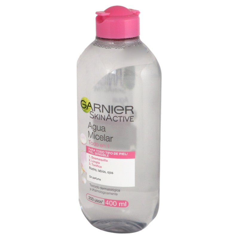 Agua Micelar Garnier Skin Active 400 Ml 555 7509552455557 4