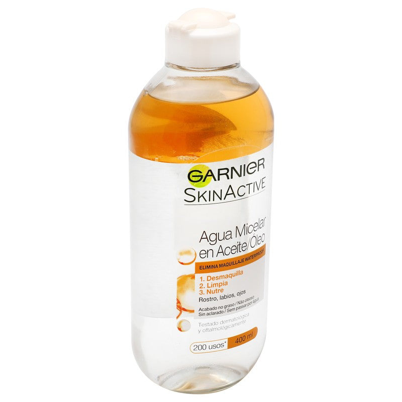 Agua Micelar Garnier Skin Active 400 Ml Aceite 3600541744523 2