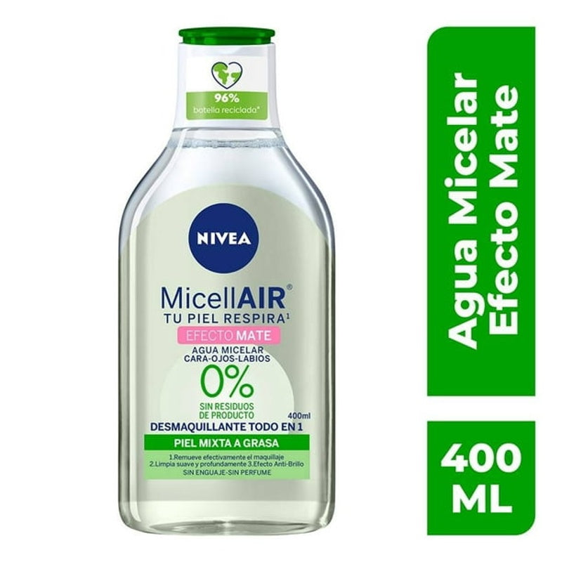 Agua Micelar Nivea Efec Mate02 400 Ml 4005900629746 perfil 2