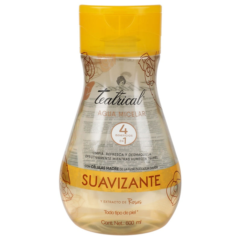 Agua Micelar Teatrical Rosa Suave 600 Ml 650240051623