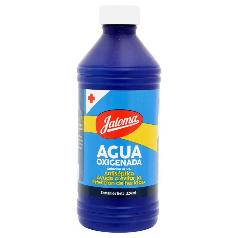 Agua Oxigenada Jaloma 3% 224 Ml 759684315152