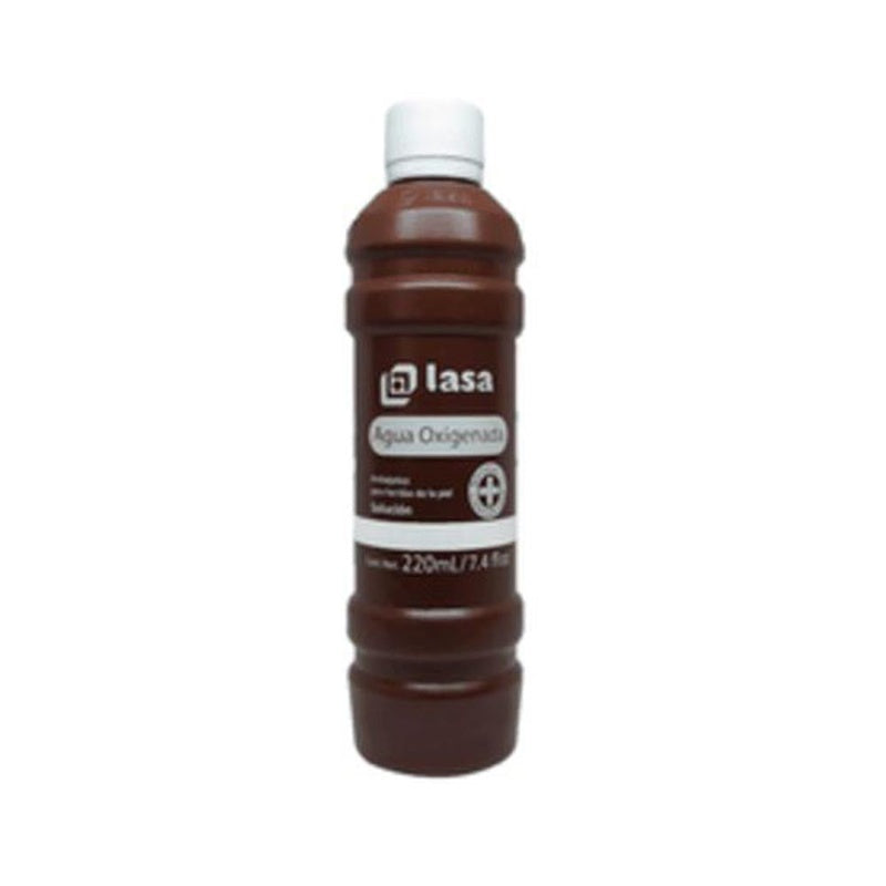 Agua Oxigenada Lasa 220 Ml