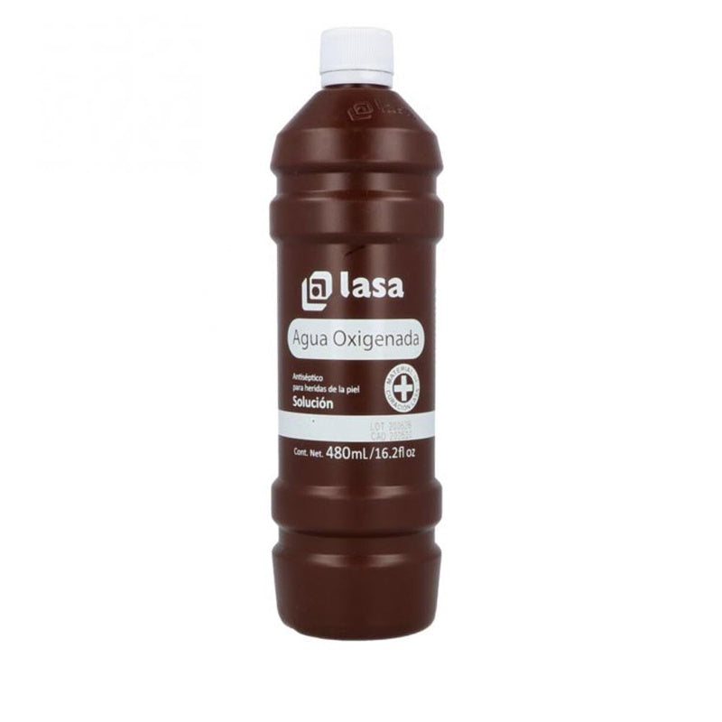 Agua Oxigenada Lasa 480 Ml