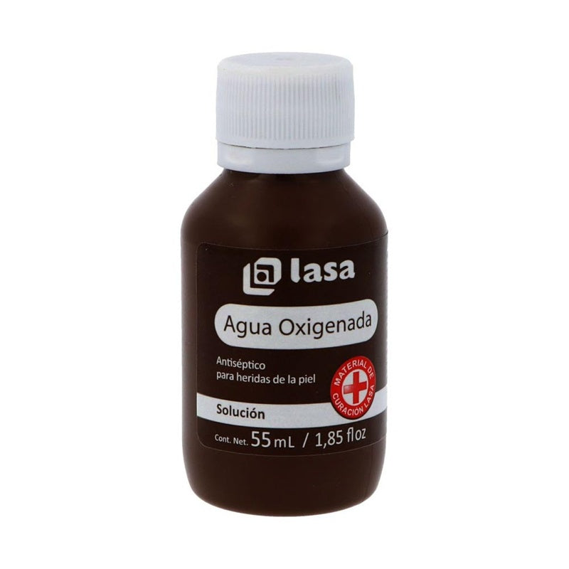 Agua Oxigenada Lasa 55 Ml