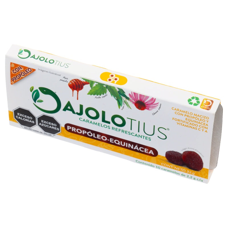 Ajolotius Equinacea Propoleo 10 Pastillas 7506452400014 perfil 3