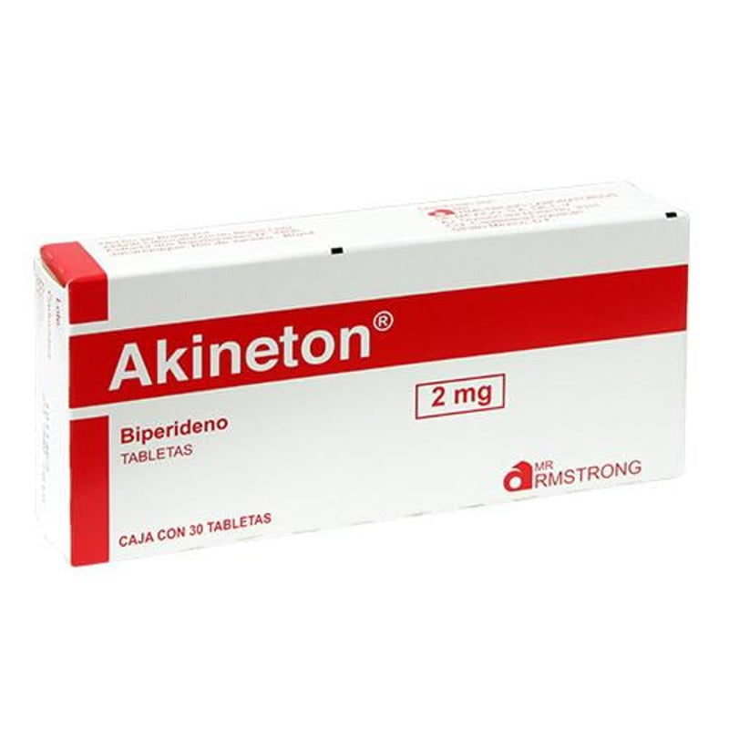 Akineton 2 Mg Con 30 Tabletas