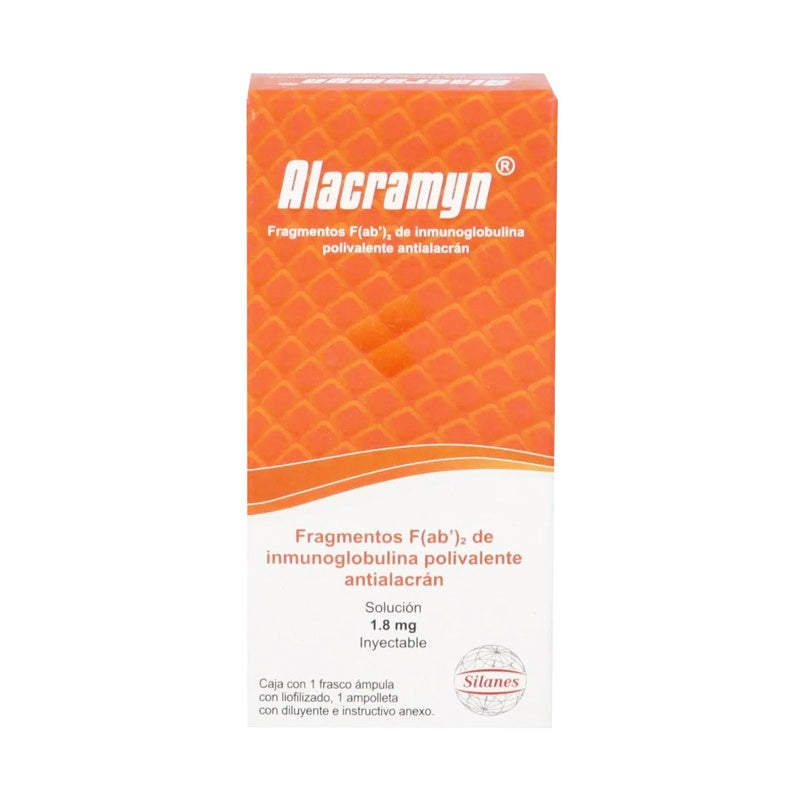 Alacramin 1.8 Mg 5 Ml Iv Liofilizado Fa