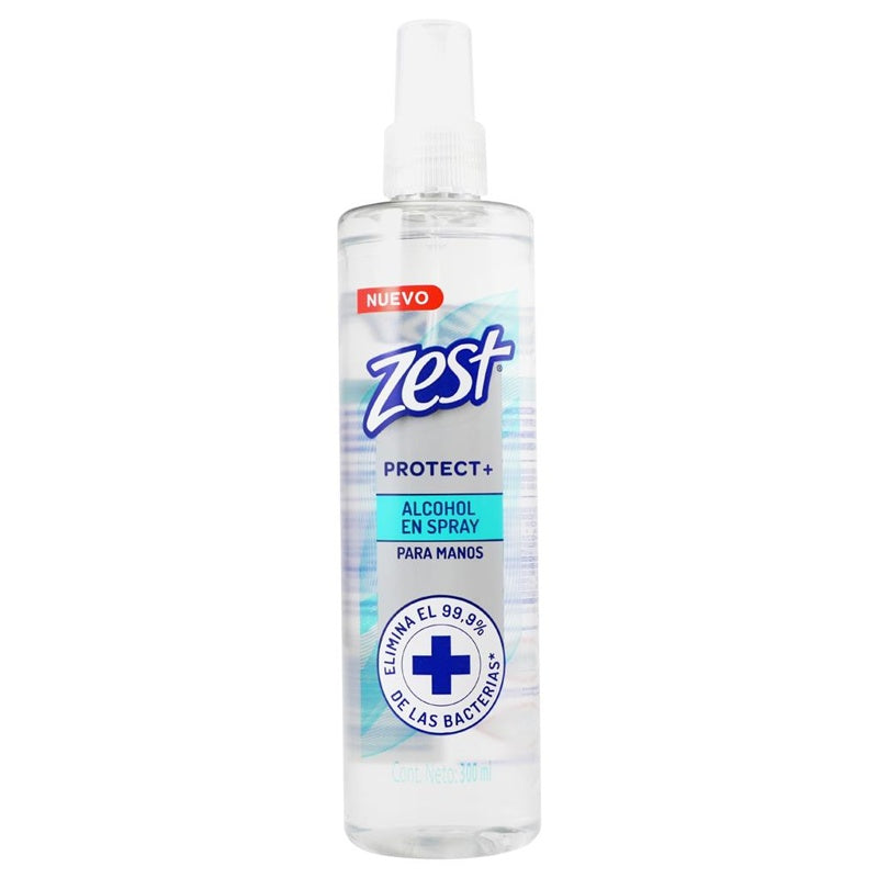 Alcohol Zest Protec Mano Spray 300 Ml