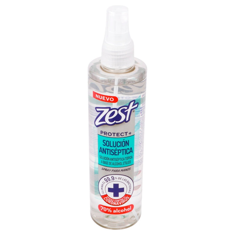 Alcohol Zest Protec Mano Spray 300 Ml perfil 4
