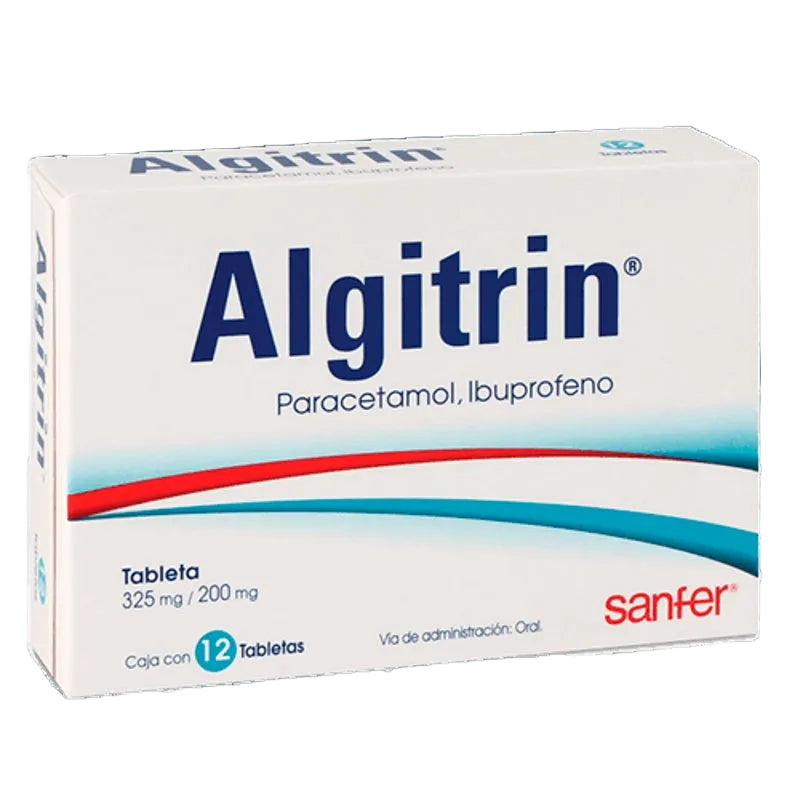 Algitrin 325 / 200 Mg Con 12 Tabletas