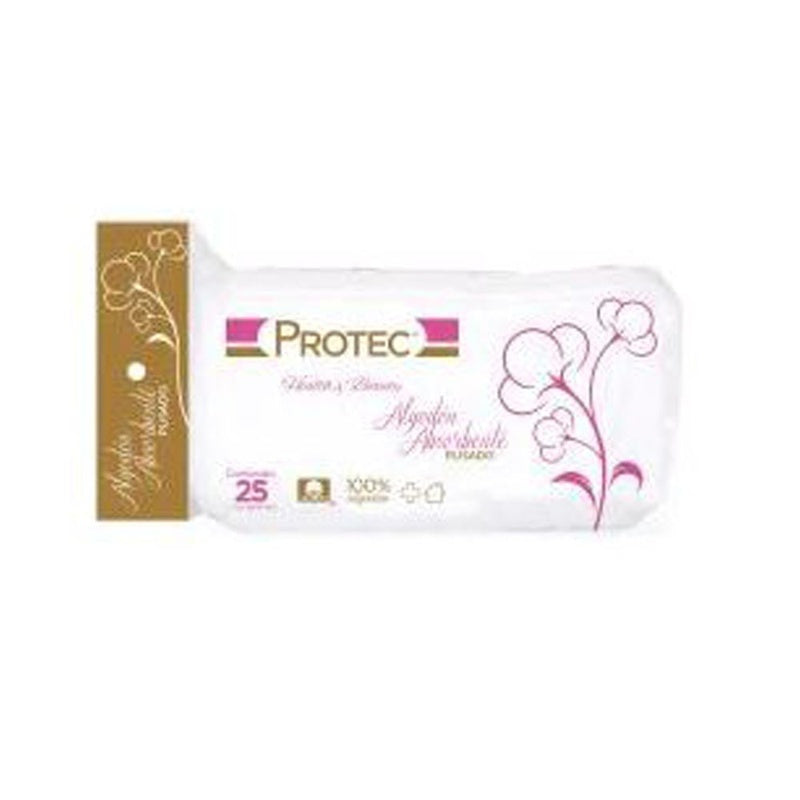 Algodón Protec Plisado 25 Gr Bolsa 7501048620159