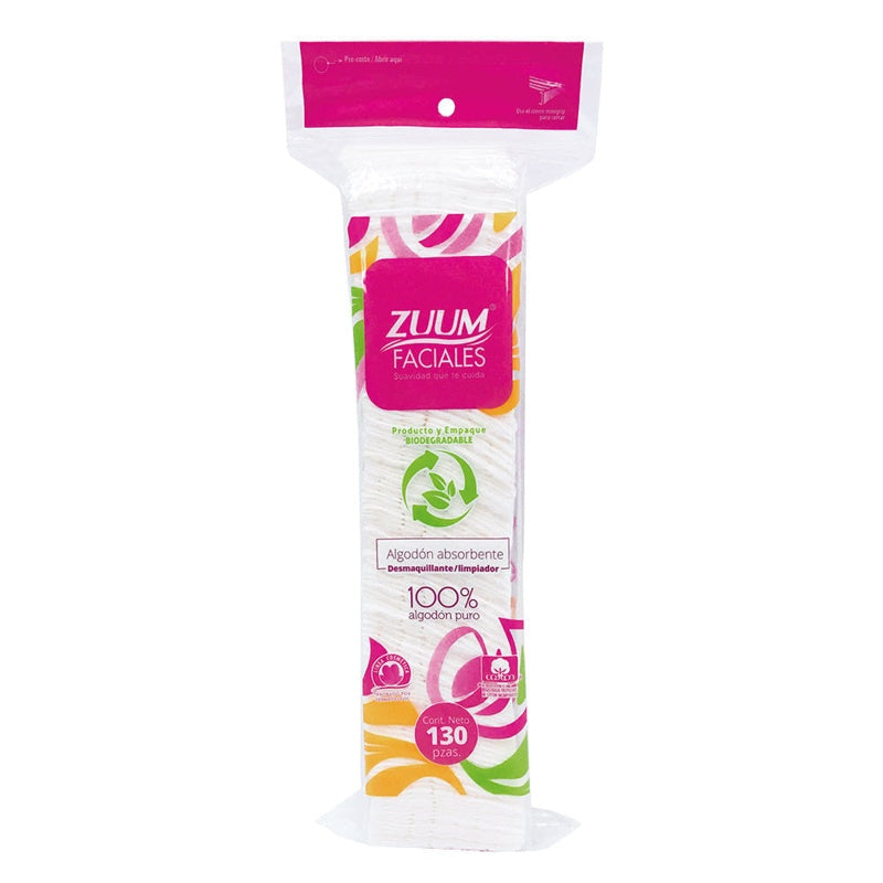 Algodón Zuum Facial 100 G 605