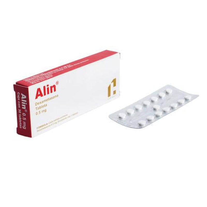 Alin 0.5 Mg Con 30 Tabletas