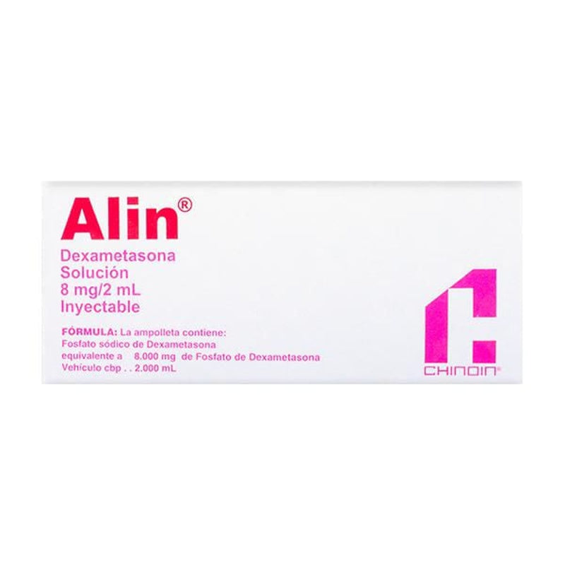 Alin 8 Mg 2 Ml Ampolletas