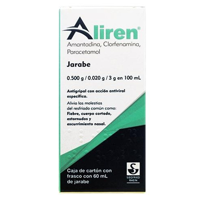 Aliren 0.5 / 0.02 / 3 Gr / 100 Ml 60 Ml Jarabe