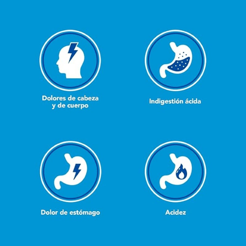 Alka Seltzer 12 Tabletas Efervecente