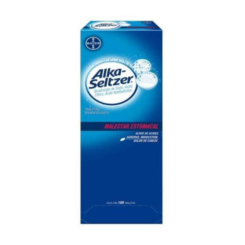 Alka Seltzer 50 Tabletas Efervecente