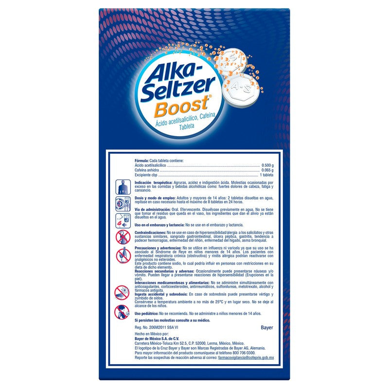 Alka Seltzer Boost 50 Tabletas 7501008499900 4