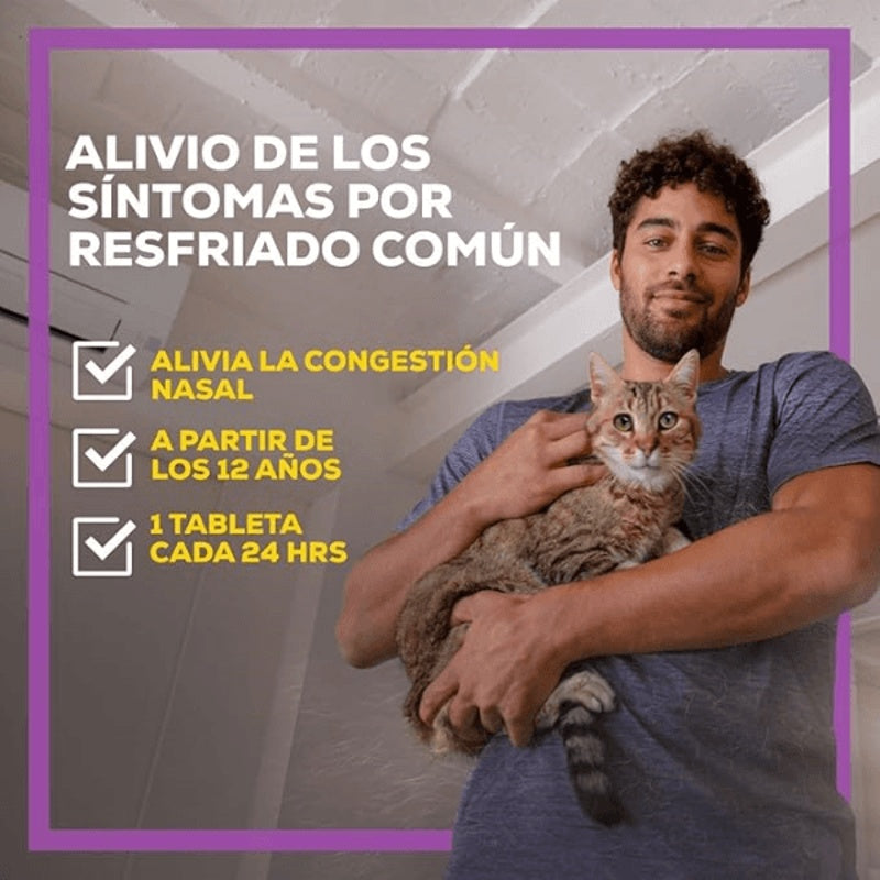 Allegra D 60 / 25 Mg Con 10 Tabletas