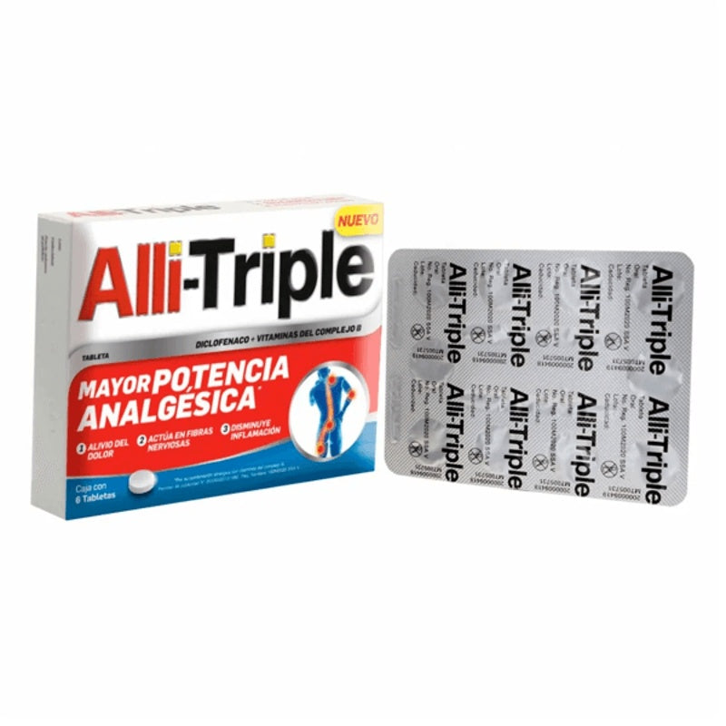 Alli Triple 6 Tabletas