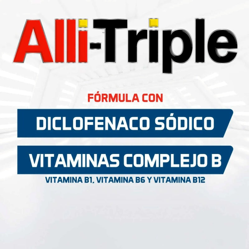 Alli Triple 6 Tabletas