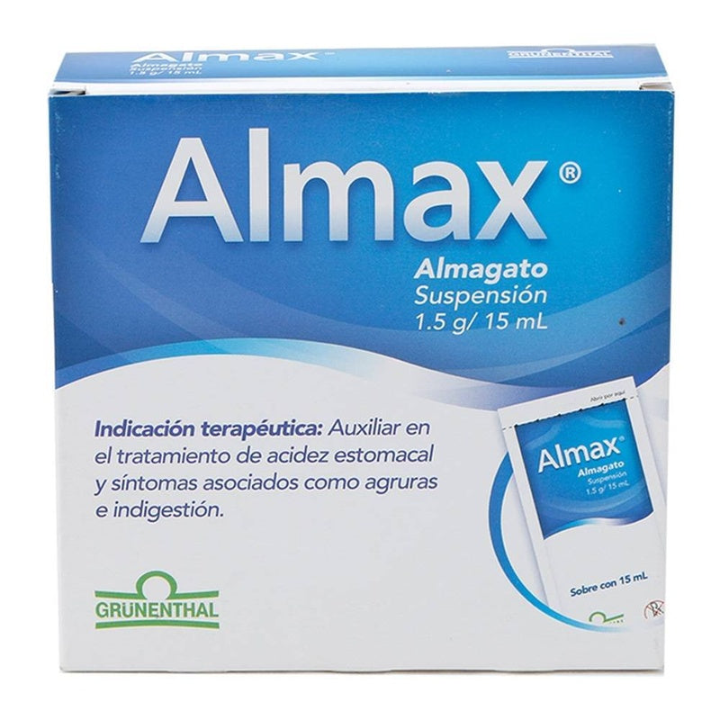 Almax 1.6 Gr / 15 Ml 12 Sobres Suspensión